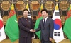김진표, 중앙아시아 국가 의장들과 회담…부산엑스포 지지 요청